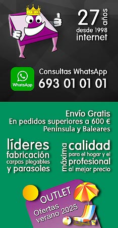 Banner ofertes carpes plegables