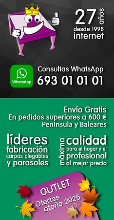 Banner ofertas carpas plegables