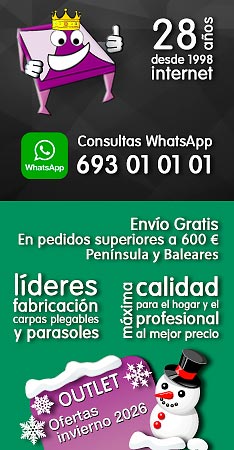 Banner ofertas carpas plegables