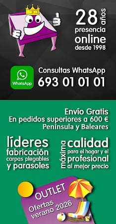 Banner ofertas carpas plegables