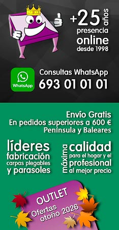 Banner ofertas carpas plegables
