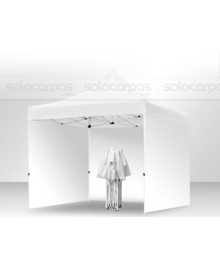 Carpa plegable CarpaPro® Light 3x3 m + 3 paredes