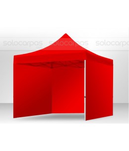 Folding tent CarpaPro® BigFoot Ultra 3x3 m RED