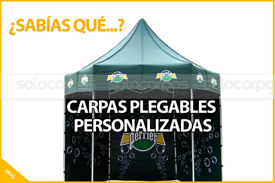 Carpa plegable 3x3 personalizada